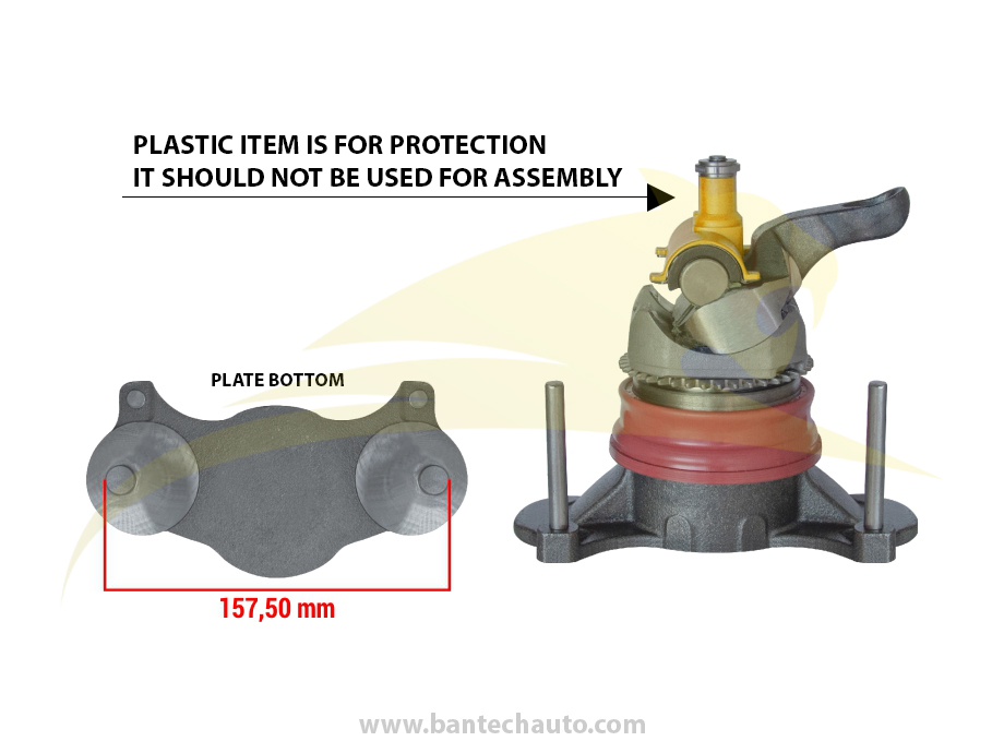 Caliper Mechanism Set (MB Trailer Axle)