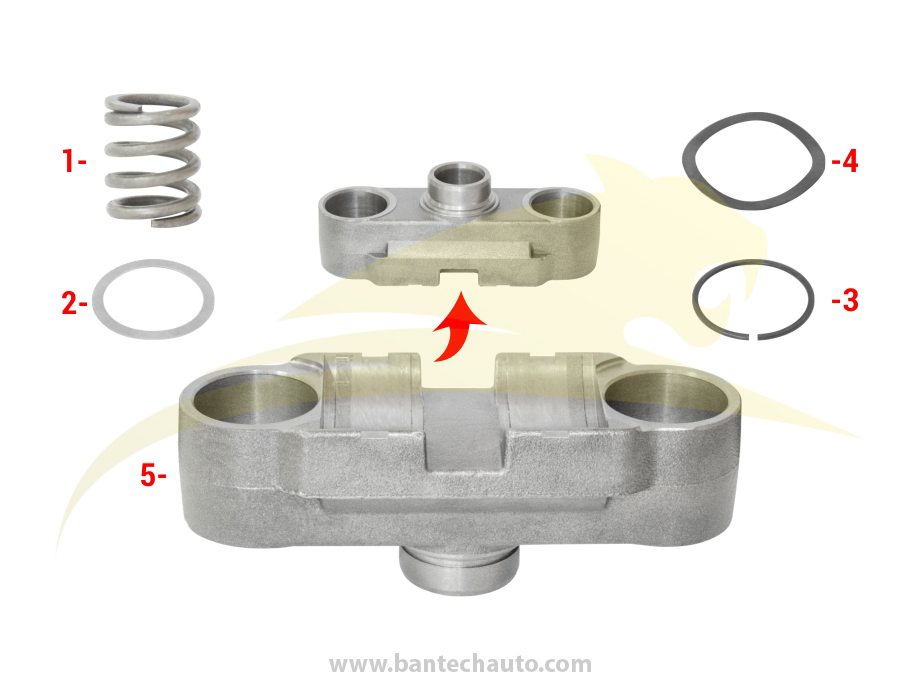 Caliper Bridge Assembly Repair Kit