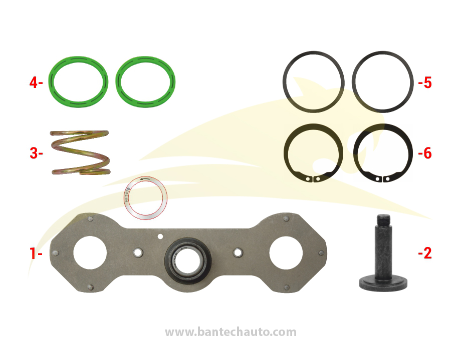 Adjusting Mechanism Repair Kit (Left)