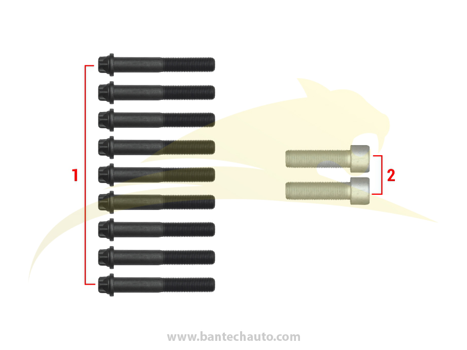 Caliper Cover Assembly Bolt Kit