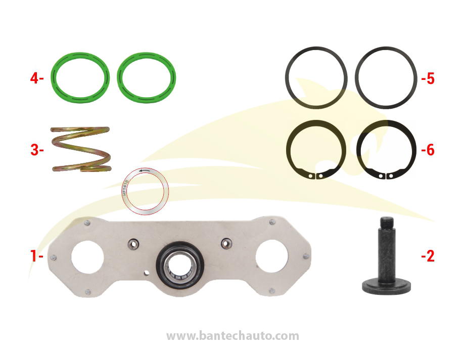 Adjusting Mechanism Repair Kit (Left)