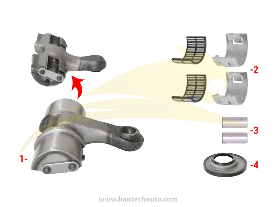 Lever Repair Kit (Left)