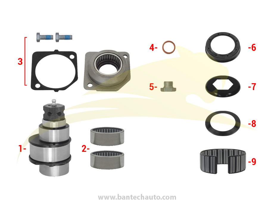 Caliper Shaft Repair Kit