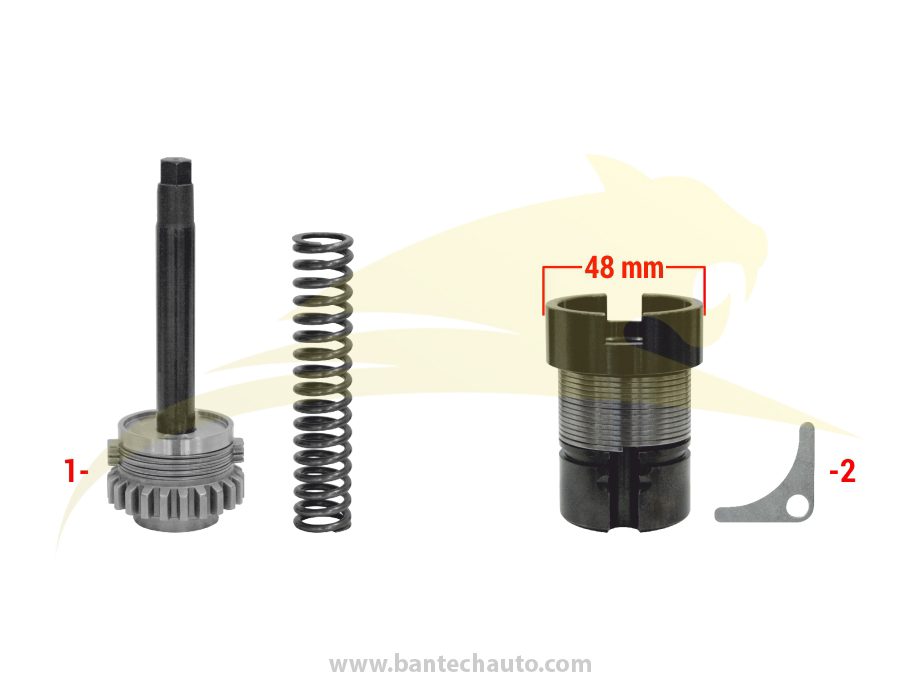 Adjusting Mechanism & Housing (Left - Old Type)
