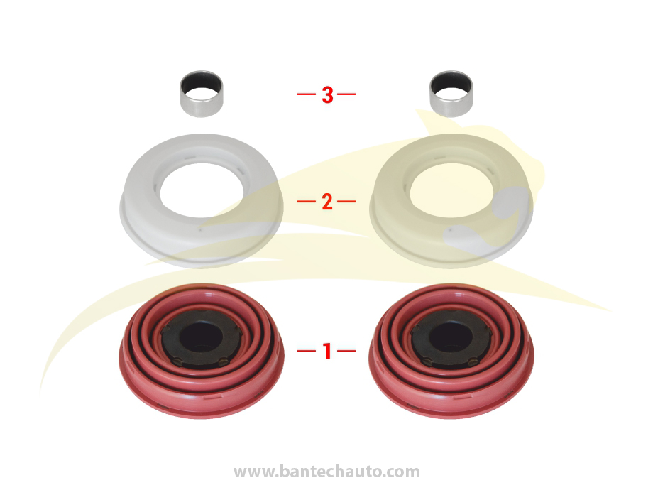 Caliper Piston Tappet & Seals Repair Kit