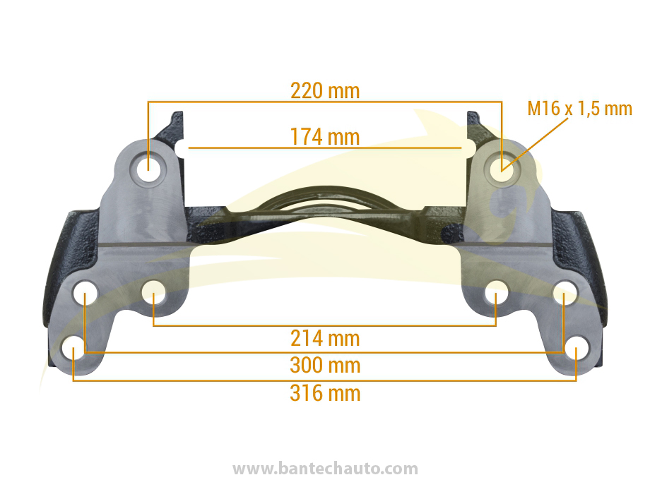 MB Atego 17,5 Inch (Left-Right)