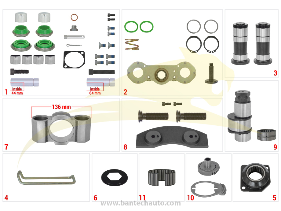 DX 175 Repair Set (Right)