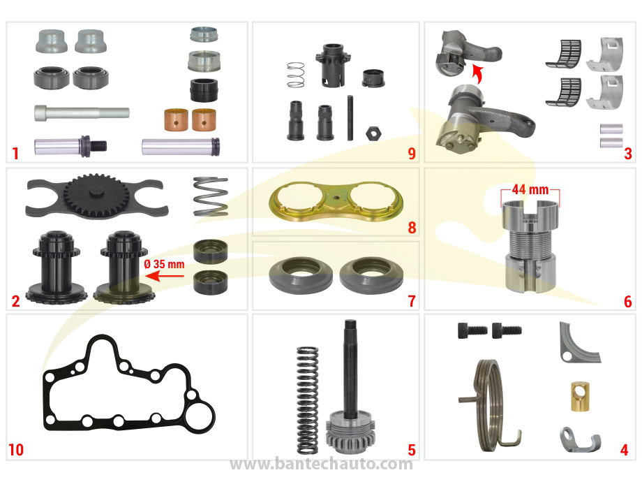 463/464 Man Set (Right - New Model)
