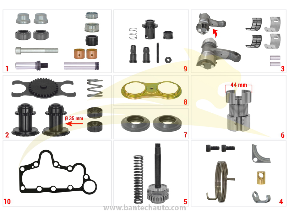 463/464 Man Set (Left - New Model)