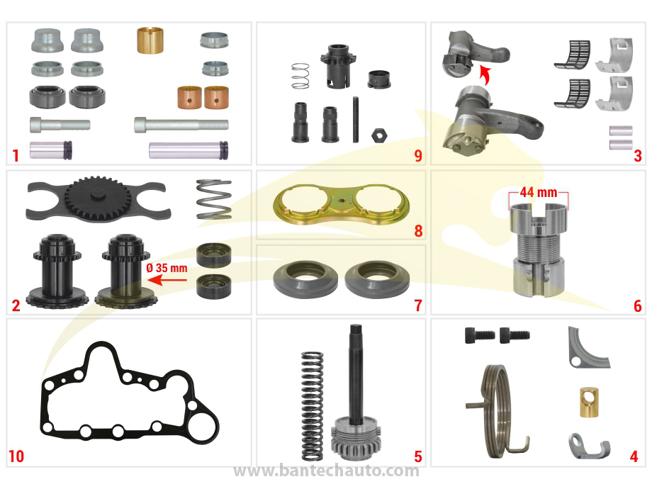 463/464 Man Set (Right - New Model)