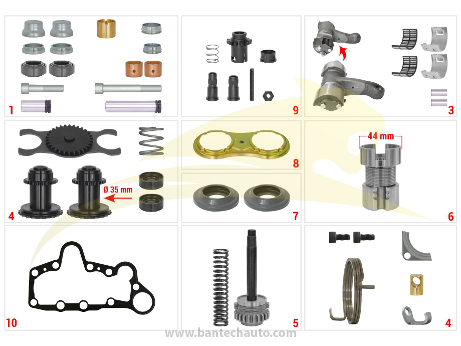 463/464 Man Set (Left - New Model)