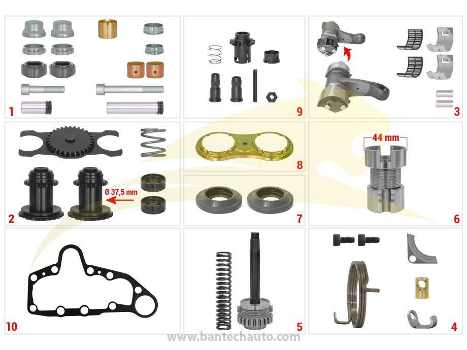 463/464 Man Set (Left - Old Model)